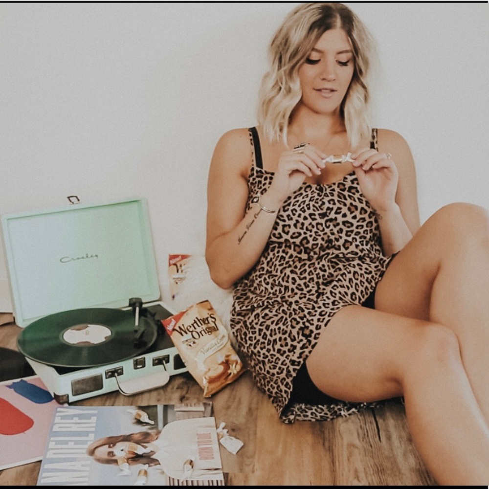 Leopard H&M mini dress